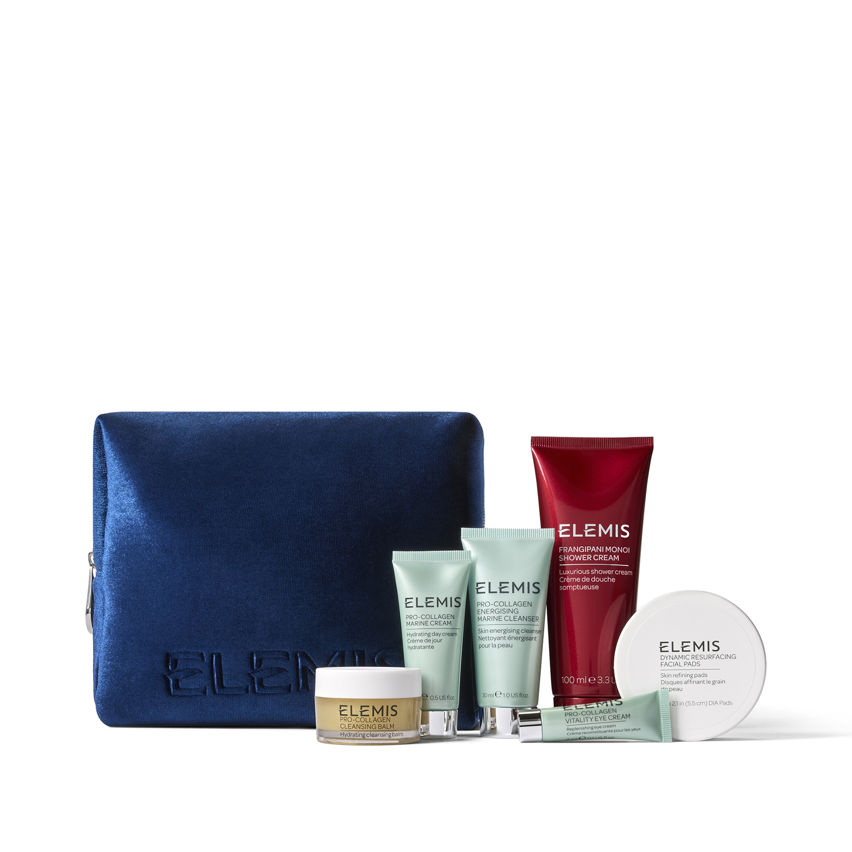 Подарункова косметичка з тревел бестселерами ELEMIS Away For The Holidays Kit